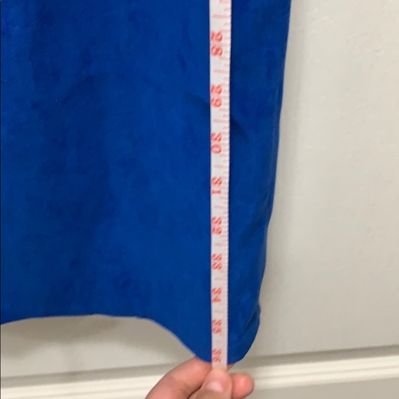 Vintage hand made skirt faux wrap - velvet like - Picture 9 of 16